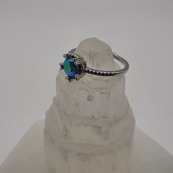 R878 Moon Ring Plated - Fragrant Jewels - Picture 2 of 7